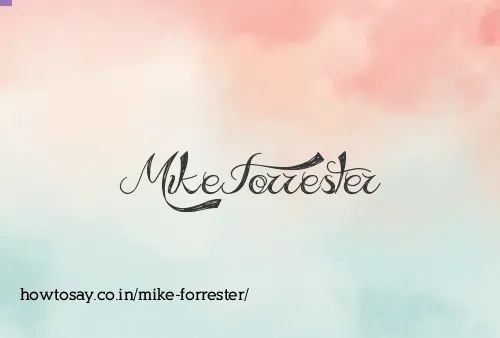 Mike Forrester