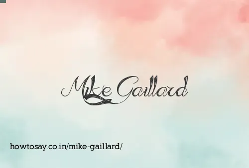 Mike Gaillard