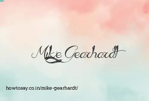 Mike Gearhardt