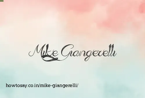 Mike Giangerelli