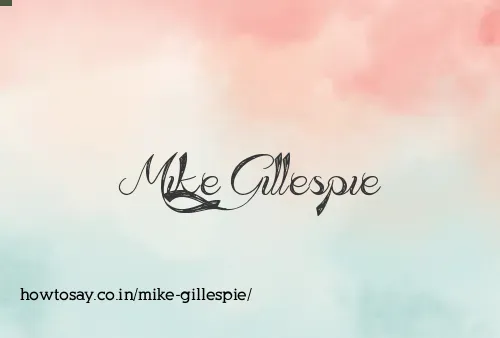 Mike Gillespie