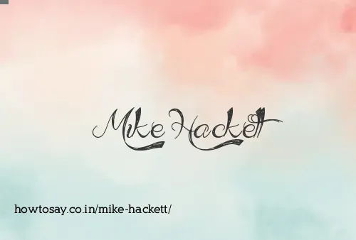 Mike Hackett