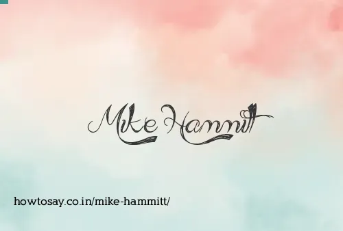 Mike Hammitt