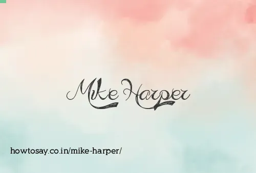 Mike Harper