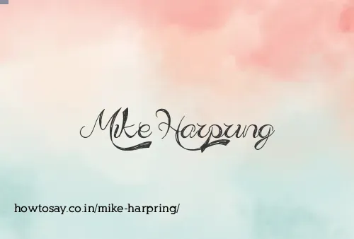 Mike Harpring