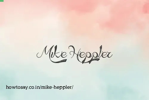 Mike Heppler