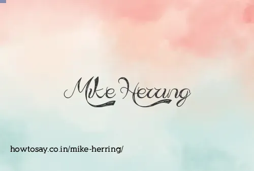 Mike Herring