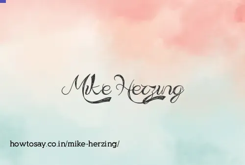 Mike Herzing