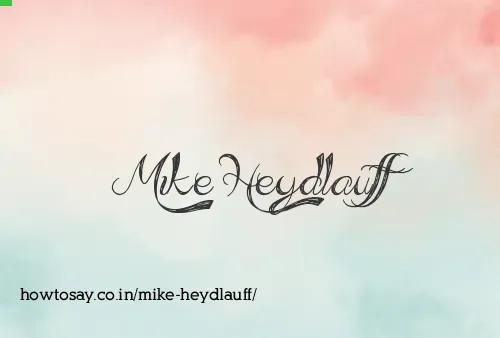 Mike Heydlauff