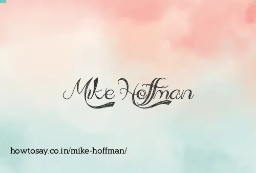 Mike Hoffman