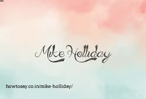 Mike Holliday