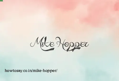 Mike Hopper
