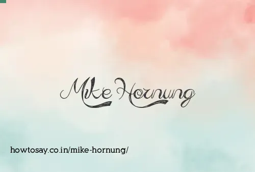 Mike Hornung
