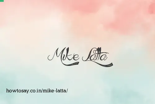 Mike Latta