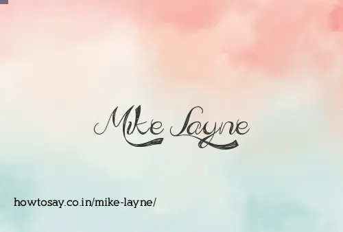 Mike Layne