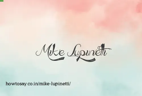 Mike Lupinetti