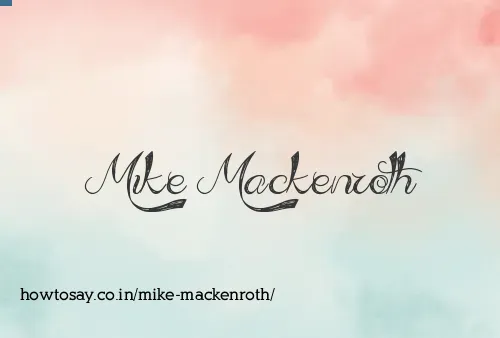 Mike Mackenroth