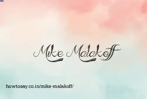 Mike Malakoff