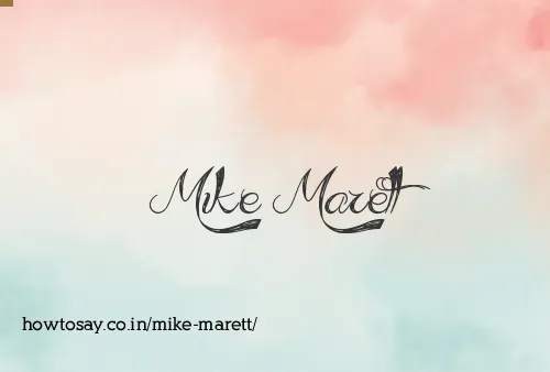 Mike Marett