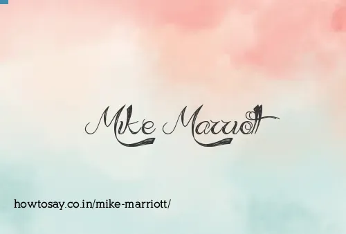 Mike Marriott