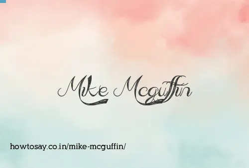 Mike Mcguffin