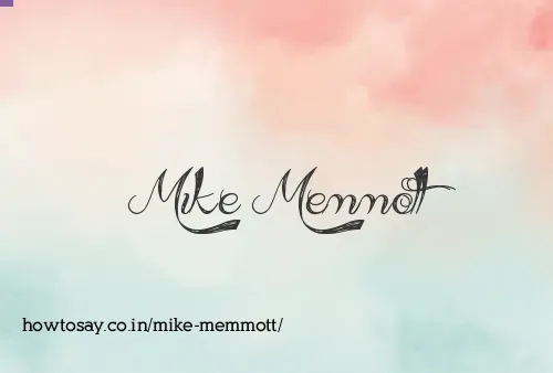 Mike Memmott