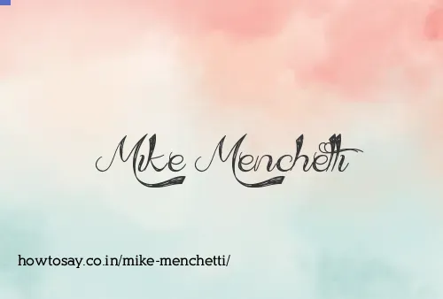 Mike Menchetti