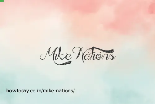 Mike Nations
