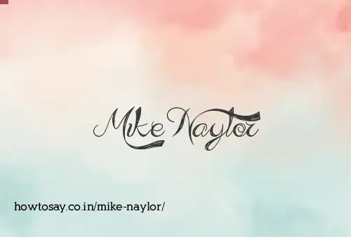 Mike Naylor