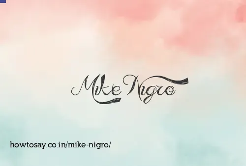 Mike Nigro