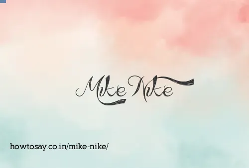 Mike Nike