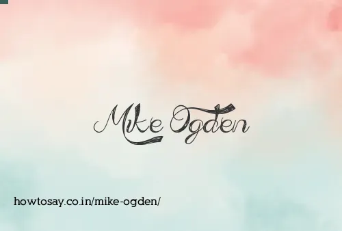 Mike Ogden