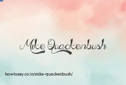 Mike Quackenbush
