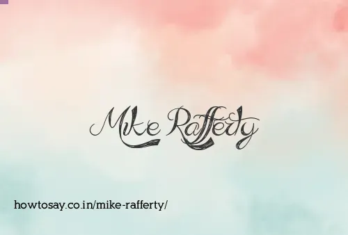 Mike Rafferty