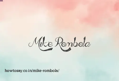 Mike Rombola