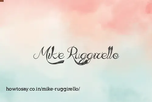 Mike Ruggirello