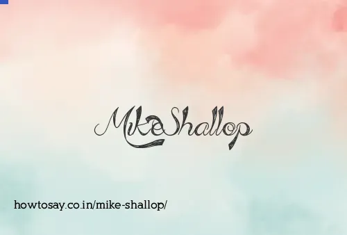 Mike Shallop