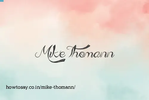 Mike Thomann