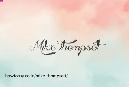 Mike Thompsett