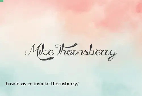Mike Thornsberry