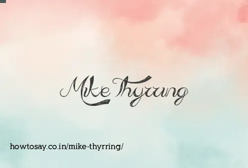 Mike Thyrring