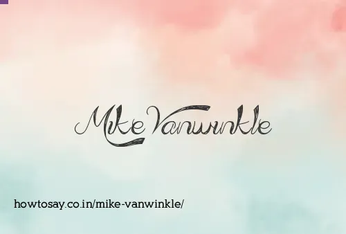 Mike Vanwinkle
