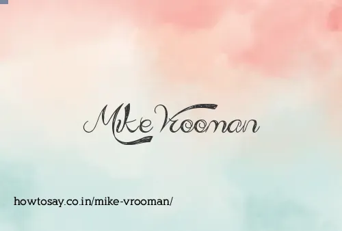 Mike Vrooman