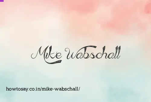 Mike Wabschall
