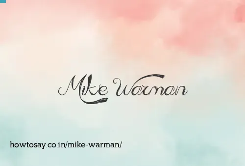 Mike Warman