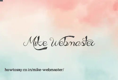 Mike Webmaster