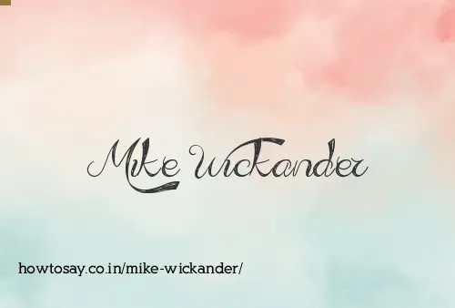Mike Wickander