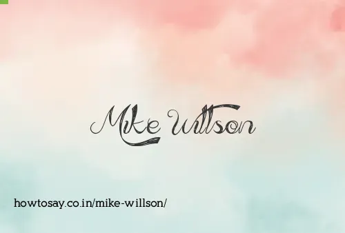 Mike Willson