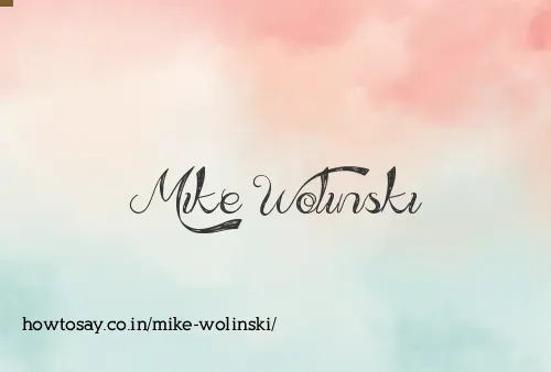 Mike Wolinski
