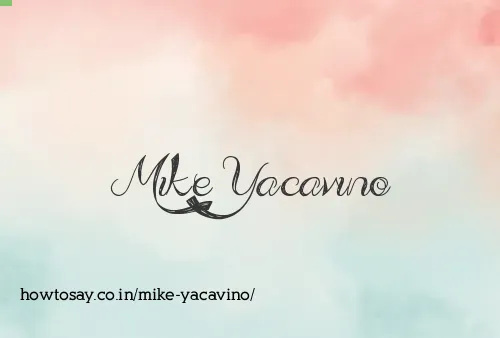 Mike Yacavino